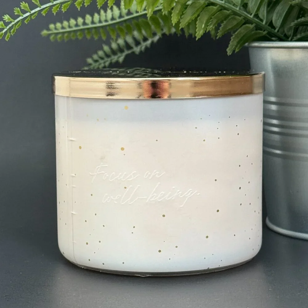 BBW Book Loft Bath & Body Works 3 Wick Candle